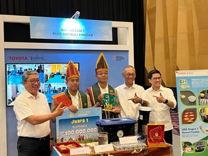 Juara 1 Toyota Eco Youth ke-13 Lahirkan Inovasi Listrik dari Limbah Cangkang Kepiting