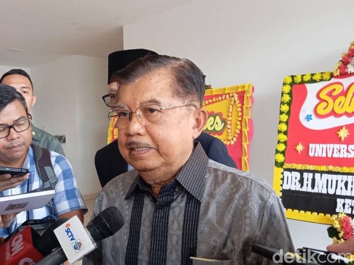 Jusuf Kalla dalam Peresmian Universitas Paramadina Kampus Cipayung Rabu (27/8)