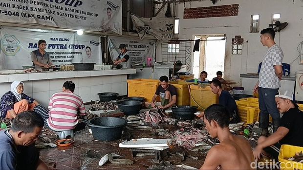Kampung SIGGI, pemasok ikan giling sebagai bahan baku Pempek Palembang.