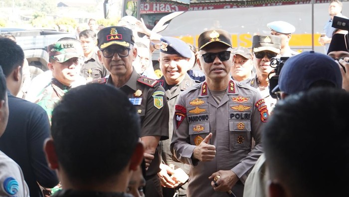 Kapolda-Gubernur Babel Pantau Coblosan Ulang di Pangkalpinang dan Bangka.