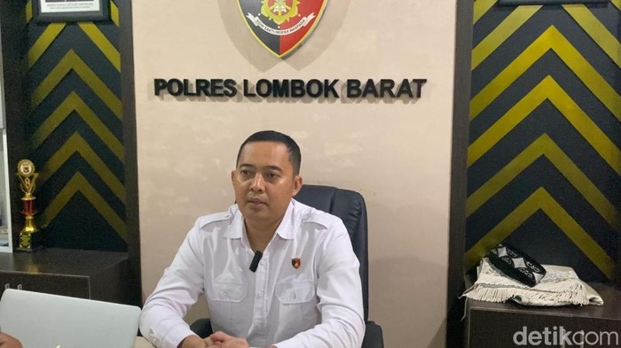 Kasat Reskrim Polres Lombok Barat, AKP Lalu Eka Arya Mardiwinata.