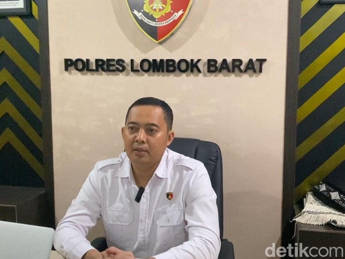 Kasat Reskrim Polres Lombok Barat, AKP Lalu Eka Arya Mardiwinata.