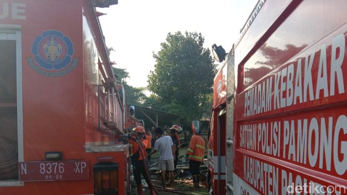 Kebakaran di Pasuruan