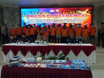 Video: Polisi Tangkap 63 Pengedar Narkoba di Cilegon, Sabu-Ekstasi Disita