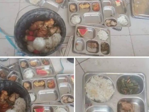 Menu Makan Bergizi Gratis (MBG) basi yang diterima siswa SDN 9 Dompu itu viral di media sosial sejak Selasa (26/8/2025). (Foto: Istimewa via Faruk)