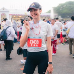Potret Mikha Tambayong Tekuni Banyak Cabor, Terbaru Long Run 8K