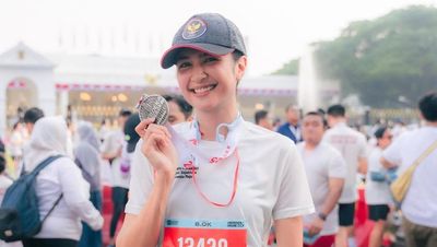 Mikha Tambayong Girang Bisa Lari 8 Kilometer