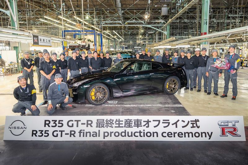 Nissan GTR R35 Disetop Produksi