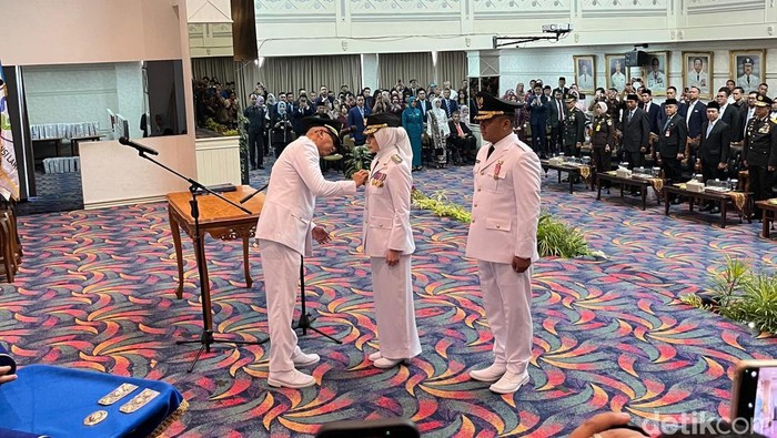 Pelantikan Nanda - Anton Bupati dan Wakil Bupati Pesawaran periode 2025-2030