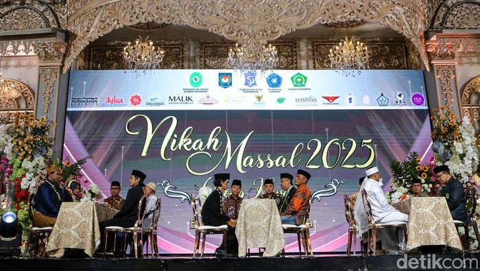 Pemkot Surabaya Gelar Nikah Massal 2025