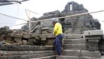 Pemugaran Candi Jago, Terungkap Struktur Bata Kuno Era Majapahit