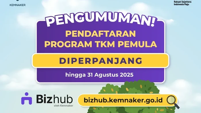 Pendaftaran Program TKM Pemula 2025 Diperpanjang sampai 31 Agustus