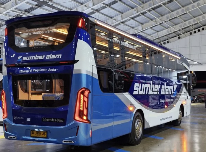 PO Sumber Alam luncurkan bus baru dengan konsep unik