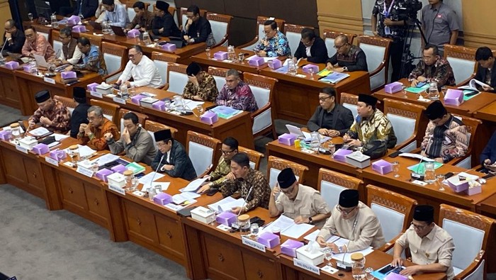 Rapat di Komisi VIII DPR (Dwi/detikcom)