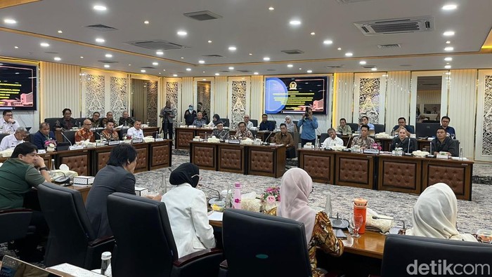 Rapat RUU Hak Cipta (Anggi Muliawati/detikcom)