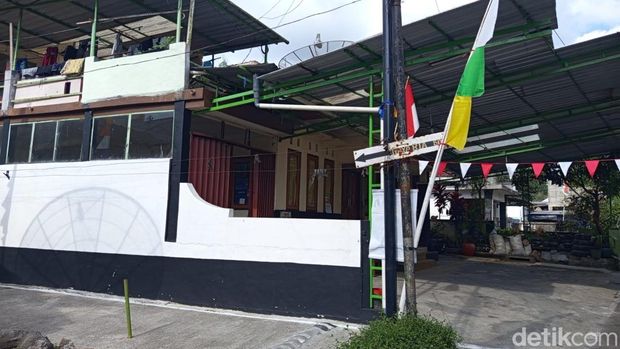 Rumah sekaligus tempat praktik drh Yuda (56) di Potrobangsan RT 10/RW 01, Kelurahan Potrobangsan, Kecamatan Magelang Utara, Kota Magelang, Rabu (27/8/2025).