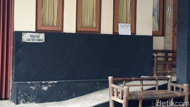 Rumah sekaligus tempat praktik drh Yuda (56) di Potrobangsan RT 10/RW 01, Kelurahan Potrobangsan, Kecamatan Magelang Utara, Kota Magelang, Rabu (27/8/2025).