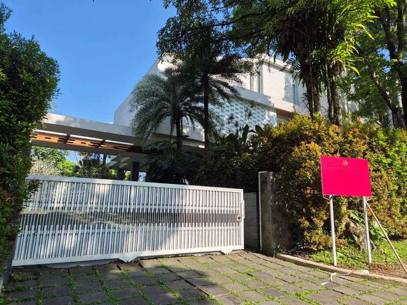 Rumah yang disita terkait kasus Riza Chalid (dok. Kejagung)