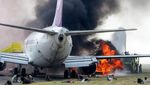 Bandara Juanda Gelar Simulasi Darurat, ARFF Sigap Padamkan Api Pesawat