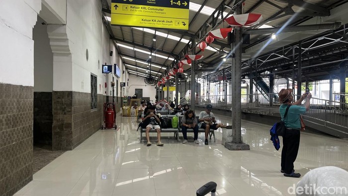 Suasana Stasiun Solo Balapan, Rabu (27/8/2025).