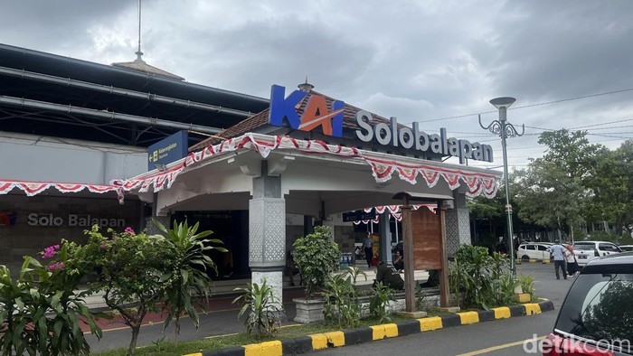 Suasana Stasiun Solo Balapan, Rabu (27/8/2025).