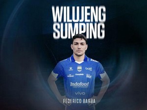 Federico Barba Jadi Pemain Termahal Kedua di Persib