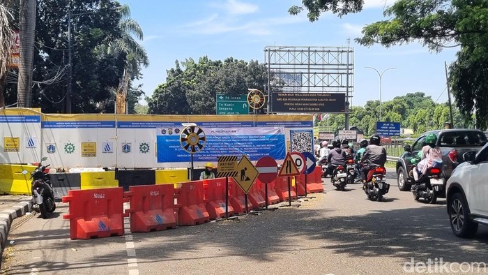 Titik galian baru di Jalan TB Simatupang, Jakarta Selatan