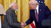 Eksportir India bersiap menghadapi penurunan pesanan besar-besaran dari Amerika Serikat (AS) setelah perundingan perdagangan gagal. Departemen Keamanan Dalam Negeri AS mengumumkan tarif tambahan 25% sehingga menjadi 50% atas seluruh produk asal India. REUTERS/Kevin Lamarque