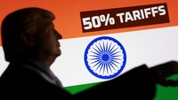Bulan ini, Bessent mengatakan India mengambil untung dari impornya yang meningkat tajam, mencapai 42% dari total pembelian minyak, dibandingkan kurang dari 1% sebelum perang. Hal itu menjadi pergeseran yang disebut Washington tidak dapat diterima. REUTERS/Dado Ruvic
