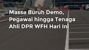 Video: Ada Demo Buruh, Pegawai DPR WFH Hari Ini