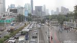 Ada Demo Buruh, Jalan Gatsu Depan DPR Ditutup
