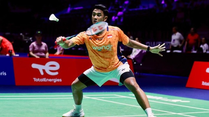 Alwi Farhan Alwi Farhan di Kejuaraan Dunia Bulutangkis 2025