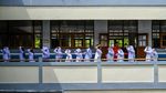 Belajar Siaga Bencana, Siswa Bandung Ikuti Simulasi Gempa Bumi