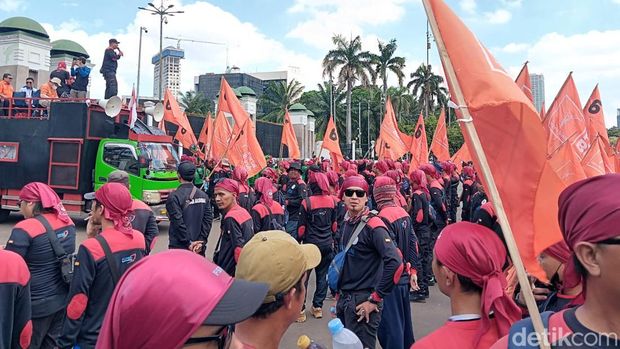 Demo Buruh di DPR