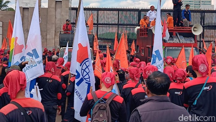 Demo Buruh di DPR