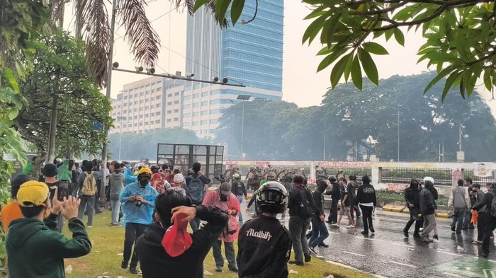 Demo di depan DPR, Kamis (28/8/2025)