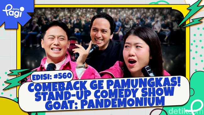 Video: Comeback Ge Pamungkas! Stand-Up Comedy Show GOAT: Pandemonium 