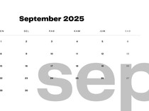 Daftar Hari Besar dan Libur September 2025, Ada Libur Panjang?