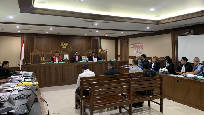 Kepala Sub Direktorat Investigasi BUMN 1 BPK RI, Teguh Siswanto, menjadi ahli dalam sidang kasus dugaan investasi fiktif di PT Taspen.