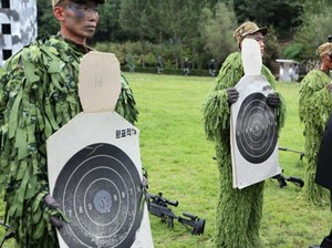 Kim Jong Un Inspeksi Latihan Pasukan Khusus dan Sniper