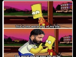 Hari terburuk fans MU... sejauh ini. Foto: dok. Internet/X (Twitter)