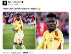 Meme Kocak MU Dikalahkan Tim Divisi Empat, Onana Kacau