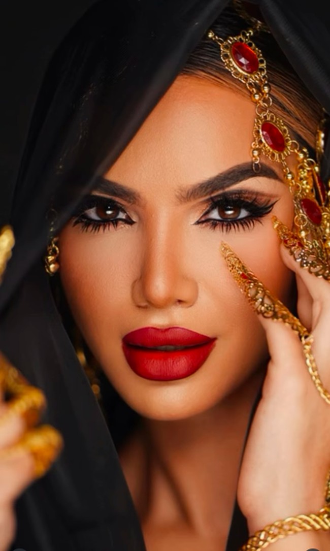 Hanin sendiri sudah bermigrasi ke AS sejak 2010. Sebelum jadi Miss Iraq, wanita yang bekerja di bidang keuangan juga pengusaha itu pernah menjadi finalis Miss Houston USA 2024 dan Miss Grand United States 2024.  Foto: Instagram @haninalqoreishy