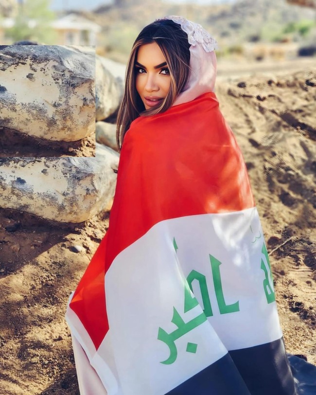 Miss Iraq 2025 Hanin Al Qoreishy menjadi wakil Irak kedua dalam sejarah Miss Universe. Irak pertama kali mengirim ratu kecantikannya pada 2017 yakni Sarah Idan.   Foto: Instagram @haninalqoreishy