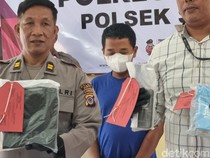 Pria Gelandangan Asal Sukoharjo Tertangkap Basah Maling HP di Bantul