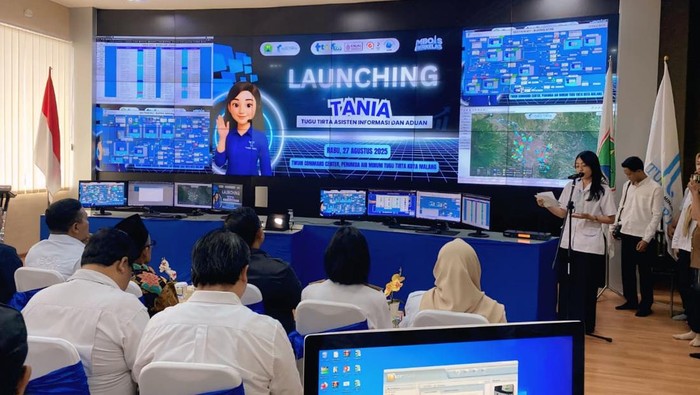 Peluncuran TANIA, chatbot AI layanan BUMD di Kota Malang