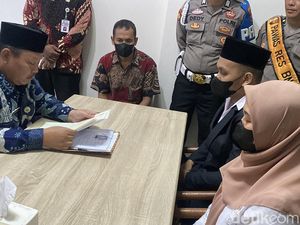 Sah! Tahanan Narkoba Banjarnegara Gelar Akad Nikah di Polres