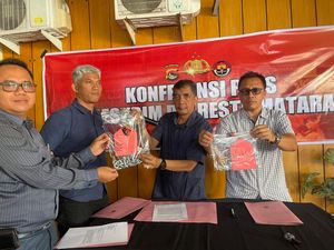 Rusak Kantor Grab Saat Demo, Driver Ojol di Mataram Jadi Tersangka