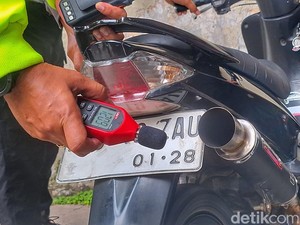 Polisi Bergerak Bikin Redup Bising Knalpot di Bandung