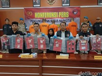 4 Pria Pemasok Narkoba di Maros Ditangkap, Sabu 414 Gram Disita